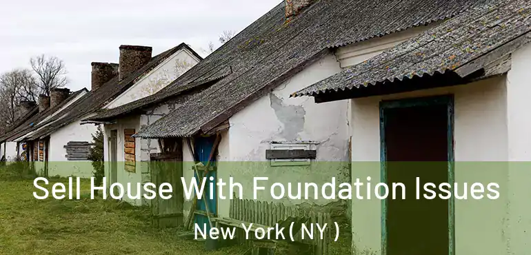  Sell House With Foundation Issues New York ( NY )