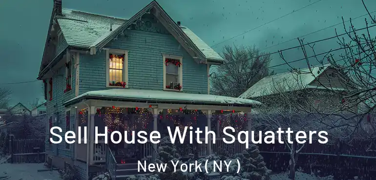  Sell House With Squatters New York ( NY )