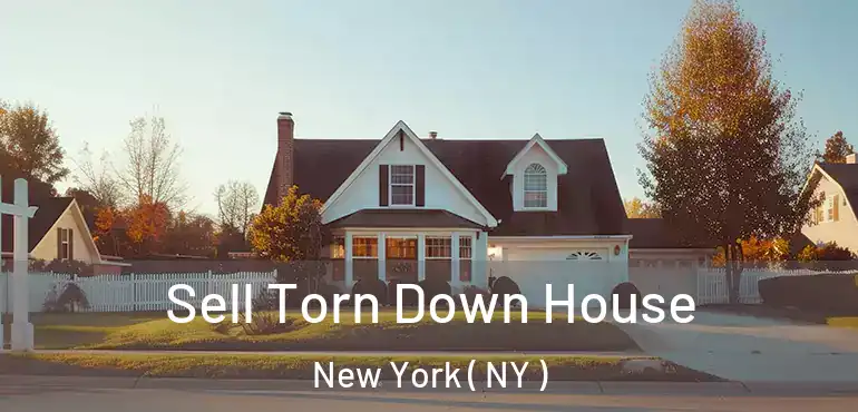  Sell Torn Down House New York ( NY )